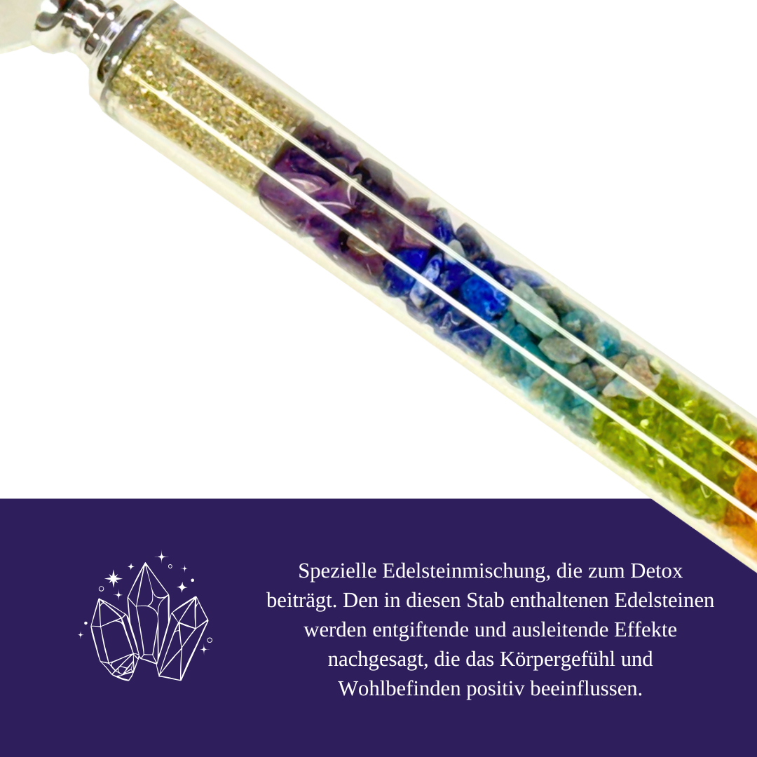 Chakra Balance - Amethyst, Lapislazuli, Apatit, Peridot, Bernstein, Karneol, Granat